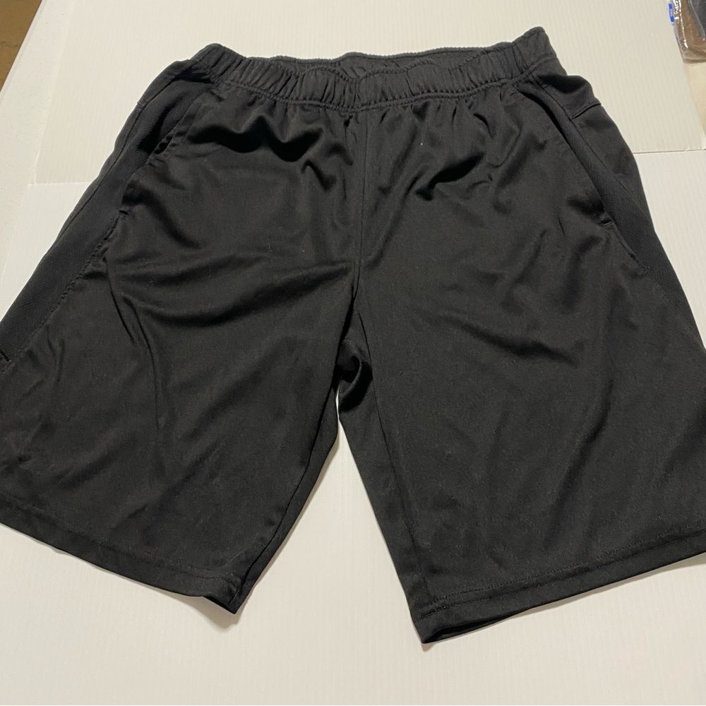 Old Navy go dry mens black stretch jersey athletic lounge shorts Small